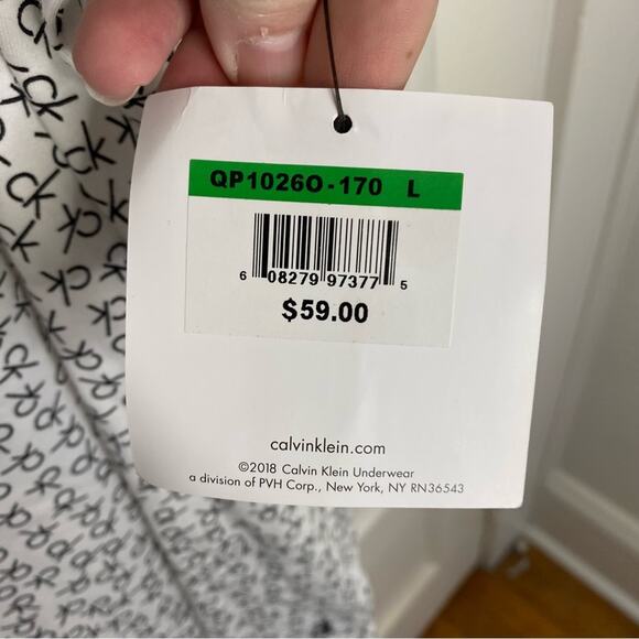 Calvin Klein Sleep Pajama Tank top L NWT - Picture 3 of 6